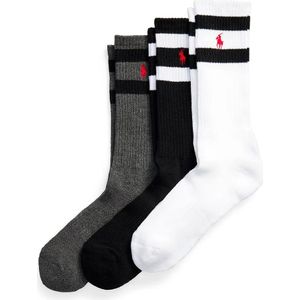 Ralph Lauren Accesorios Class Stripe Crewsokken 3 Paren