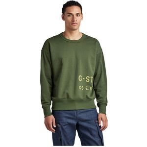 G-star Multi Graphic Oversized Sweatshirt Groen 2XS Man