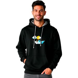 Kruskis Paper Boat Two-colour Hoodie