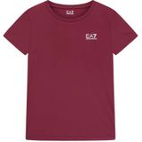 EA7voor vrouwen. 7W000795_AF18476 Dynamic Athlete Vigor7 T-shirt roze (XS), Casual, Sportief, Meerdere sporten, Polyester, Korte mouwen