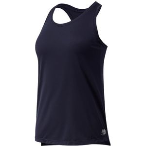 New Balance Core Sleeveless T-shirt Blauw XL Vrouw