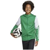 adidas - Hoodie - Junioren - Zwart - 100% Gerecycled Polyester