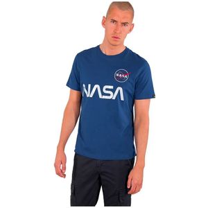 Alpha Industries Nasa Reflective T-shirt Met Korte Mouwen