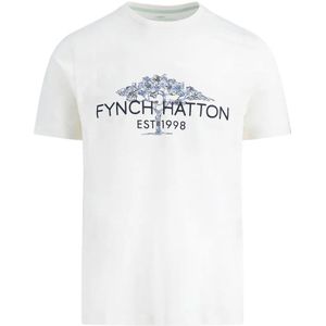 Fynch Hatton - Slub Artwork - T-shirt - Korte Mouwen