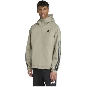 Adidas Essentials Climaproof 3 Stripes Jas