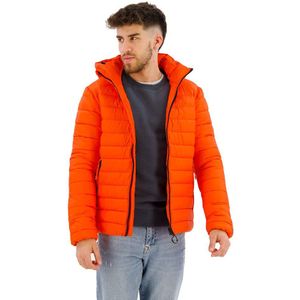 Superdry Fuji Sport Puffer Jacket Oranje S Man
