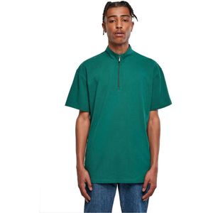 Urban Classics Boxy Pique Short Sleeve T-shirt Grijs 5XL Man