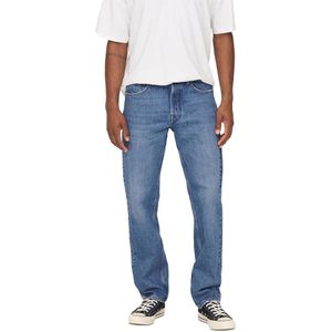 Only & Sons Edge Loose Fit 4939 Jeans Blauw 29 / 32 Man