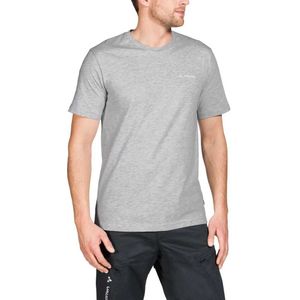 Vaude Brand Short Sleeve T-shirt Grijs XL Man