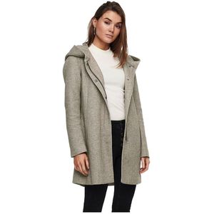 Only Sedona Light Coat Grijs 2XL Vrouw