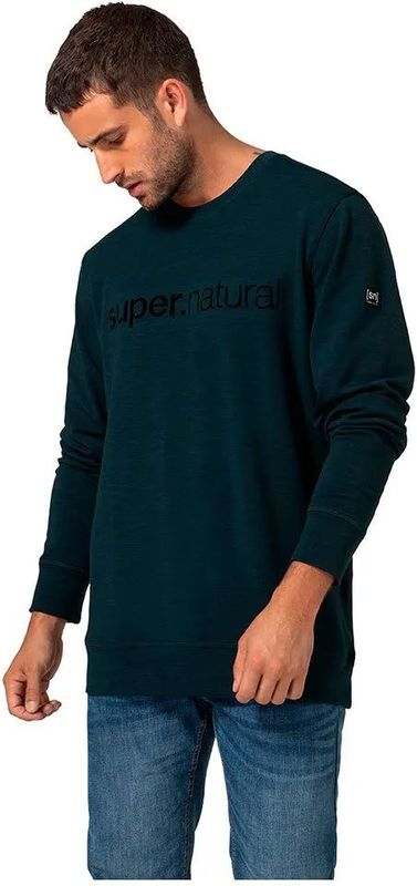 Super.natural - M SOLUTION CREW - Trui - Merinowol