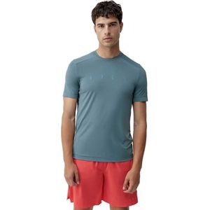 Born Living Yoga Volta Short Sleeve T-shirt Blauw XL Man