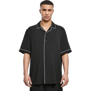 Urban Classics Bowling Short Sleeve Shirt Zwart M Man