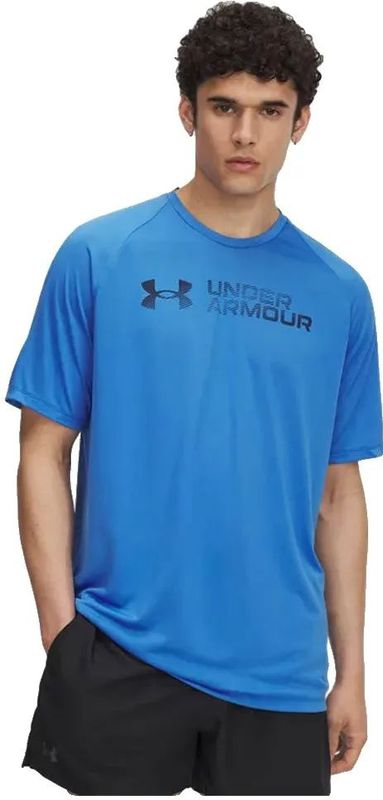 Under Armour - Tech Reflective - T-shirt - Korte Mouwen - 100% Polyester