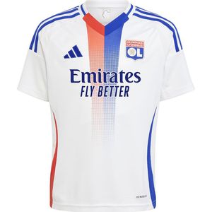 Adidas Olympique Lyon 24/25 Junior Thuisshirt Met Korte Mouwen