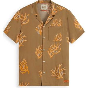 Scotch & Soda 177054 Overhemd Met Korte Mouwen