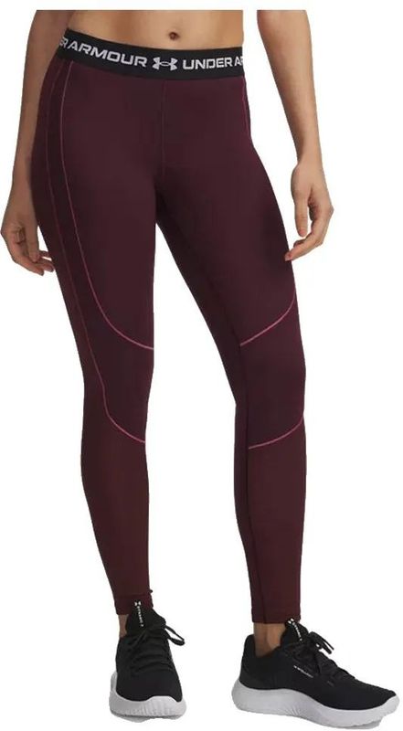 Under Armour - ColdGear - Leggings - Dames - Textured - Middelhoge Taille