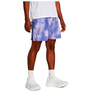 Under Armour Launch Elite 7in Print Shorts Paars L Man