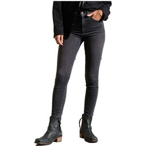 Superdry High Rise Skinny Jeans Grijs 32 / 30 Vrouw