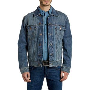 Wrangler Western Jacket Blauw 4XL Man