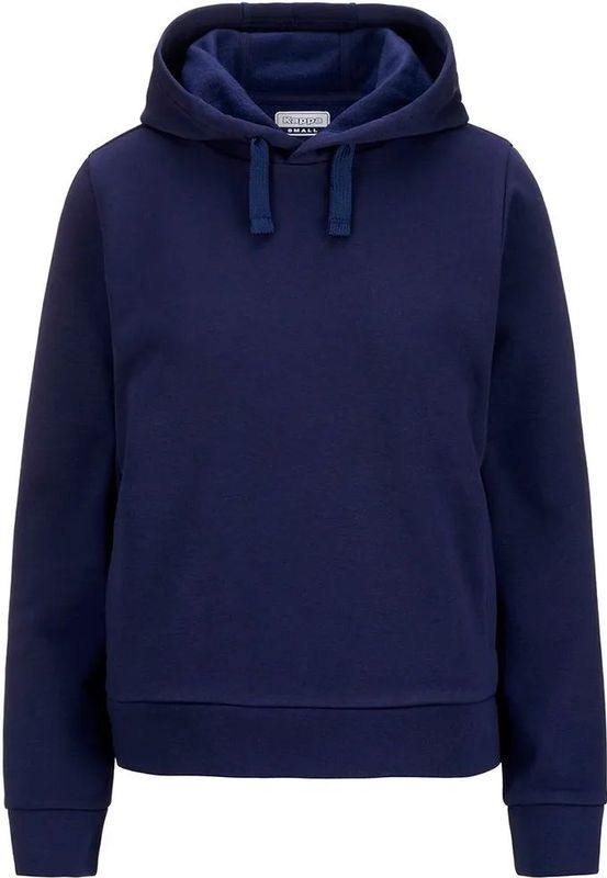 Kappa - Jalva - Dames Hoodie - Marineblauw - Met Capuchon