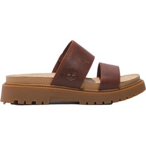Timberland - Clairemont Way Slide - Slipper - Donkerrood
