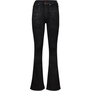 G-star 3302 High Waist Flare Jeans Zwart 27 / 32 Vrouw
