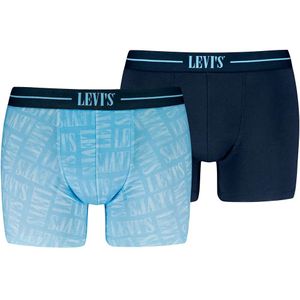 Levis - Boxershorts - Blauw - 2-pack