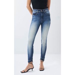 Salsa Jeans Secret Glamour Push In Cropped Premium Jeans Blauw 30 / 30 Vrouw