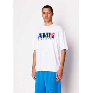 Armani Exchange 3dztka_zjh4z Short Sleeve T-shirt Wit L Man