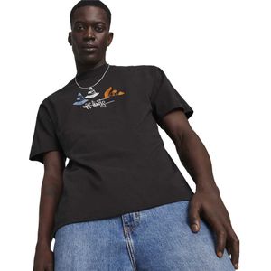 Puma Select Downtown 180 Graphic Short Sleeve T-shirt Zwart M Man
