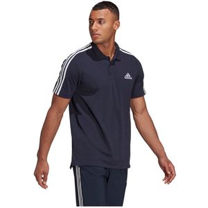 Adidas Aeroready Essentials Piqué Short Sleeve Polo Blauw S / Regular Man