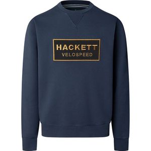Hackett - HM5800014 - Sweatshirt - Marineblauw - Casual - Katoen
