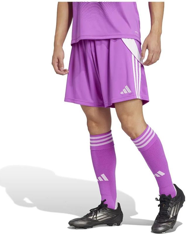 adidas Tiro 24 - Voetbalbroekje - Lichtpaars Wit