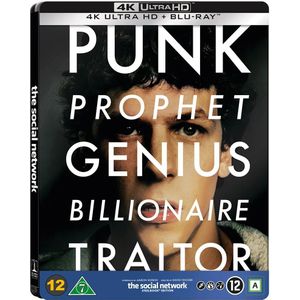 Sony Pictures - The Social Network - 4K Ultra HD Blu-ray - Steelbook