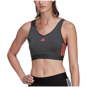Adidas - Essentials 3 Stripes - Sport-top - Zwart