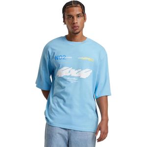 Mister Tee Motorsport Heavy Oversize Sleeve T-shirt Met Korte Mouwen