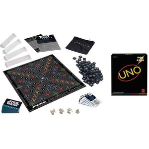 Mattel Games Scrabble Star Wars + Uno Minimalist Free Board Game Veelkleurig 10 Years