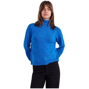 Pieces Juliana Roll Neck Sweater Blauw M Vrouw