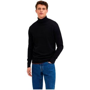 Selected Maine High Neck Sweater Zwart S Man