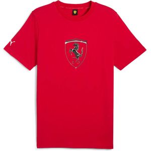 Puma Ferrari Race Tonal Big Shield T-shirt Met Korte Mouwen