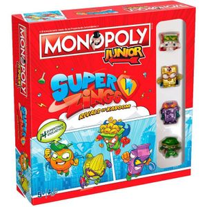 Superthings Super Zings Junior Monopoly Board Game Veelkleurig