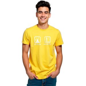 Kruskis Problem Solution Fish T-shirt Met Korte Mouwen