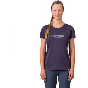 Hannah Cordy Short Sleeve T-shirt Paars 44 Vrouw