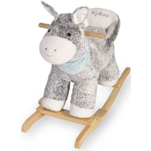 Kaloo Les Amis Regliss Rocking Donkey Teddy Wit,Grijs 18 Months-3 Years