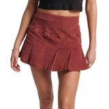 Superdry - Vintage Cord Pleat - Mini Rok