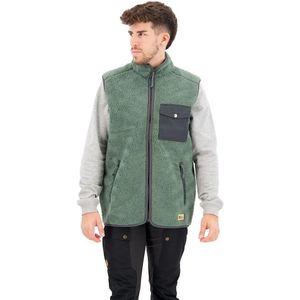 Veste - Fleece - Groen - Gerecycled Polyester - Regular Fit