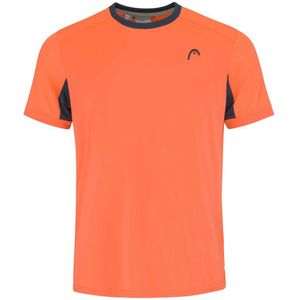 Head Racket Slice Short Sleeve T-shirt Oranje 140 cm Jongen