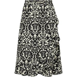 Only Carly Flounce Woven Long Skirt Veelkleurig XL Vrouw
