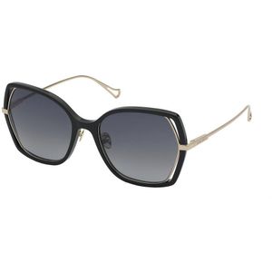 Nina Ricci Snr361 Sunglasses Goud Smoke Gradient Smoke / CAT2 Man
